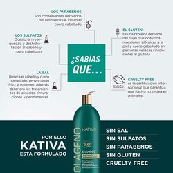 Kativa Collagen Black Shampoo, 1000ml