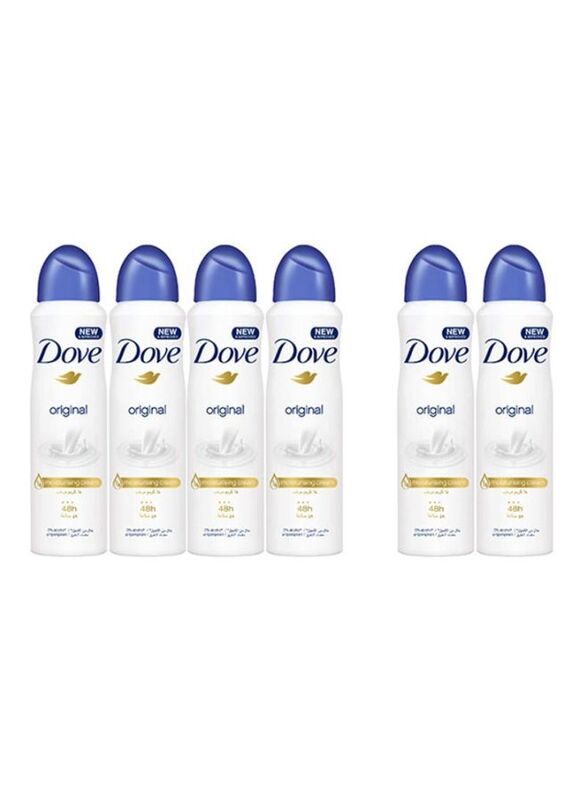 Dove Antiperspirant Deodorant Set, 6 x 150ml