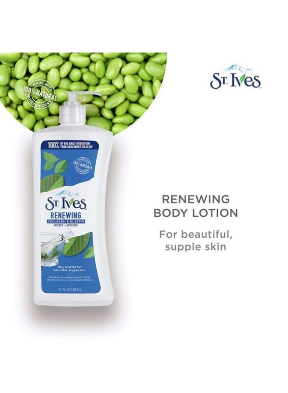 St. Ives Skin Renewing Collagen Elastin Body Lotion, 621ml