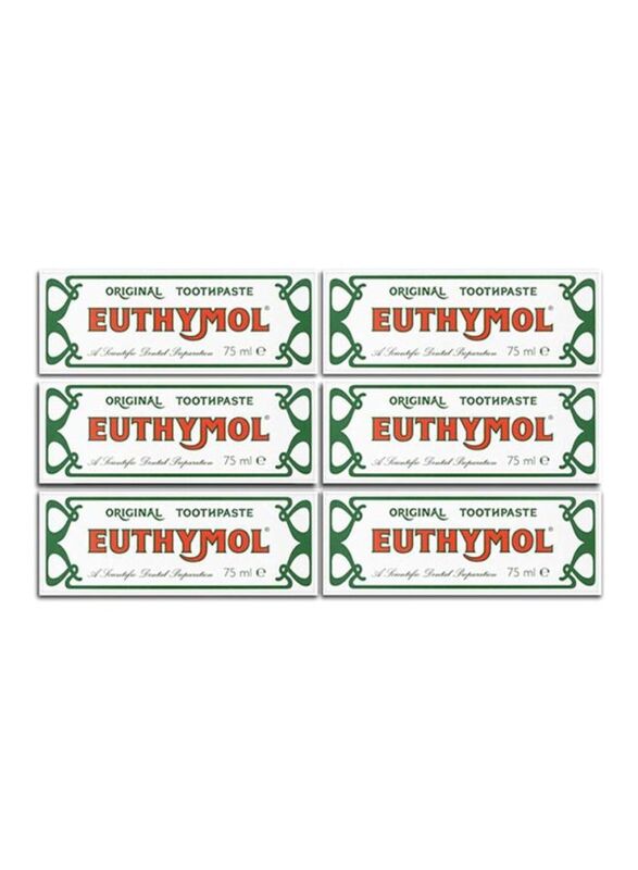 Euthymol Original Toothpaste, 6 Piece