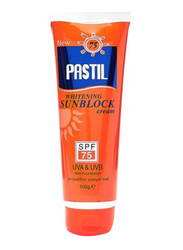 Pastil Whitening Sunblock Cream SPF 75, White, 100 ml