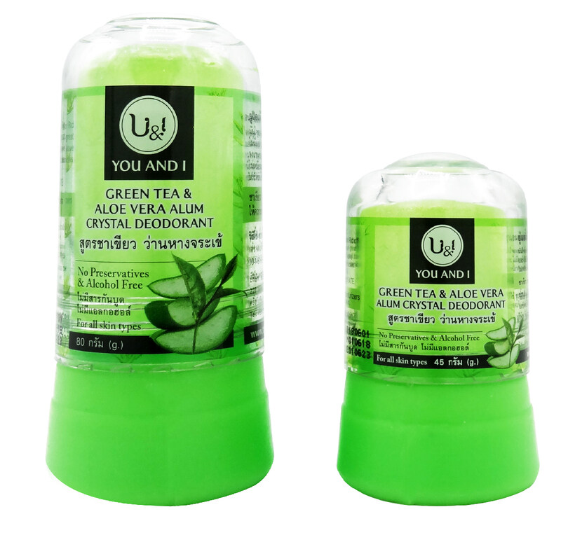 

Generic U&I Stick Body CrystaL Deodorant Green Tea & Aloevera 45g