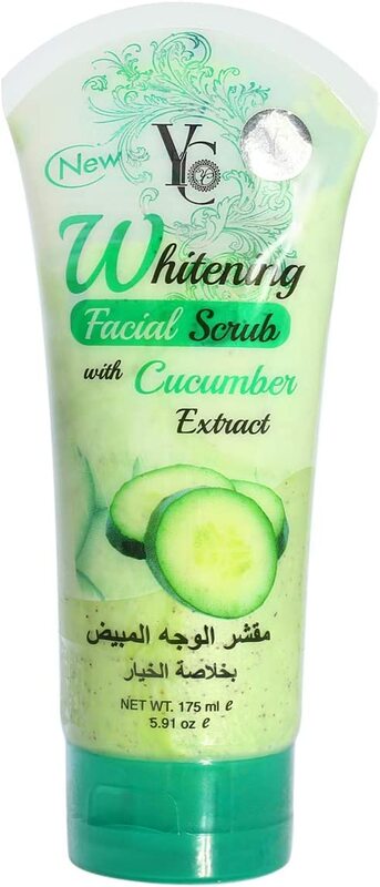 YC Whitening Cucumber Facial Scrub, 175ml