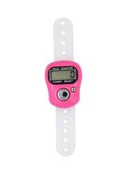 XbotMax Electronic Digital Knitting Tally Counter, Pink