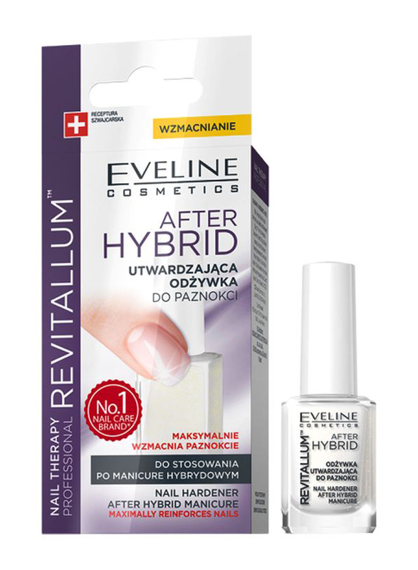 Eveline Cosmetics After Hybrid Manicure Nail Hardener, White