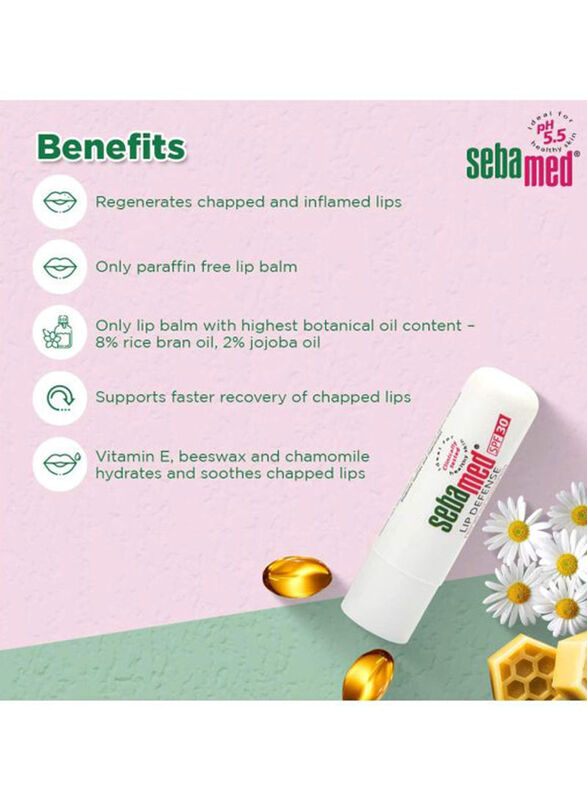 Sebamed Lip Defense SPF 30, 4.8g