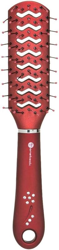 Onetech Hair Brush 0276R2.5228R2 Red