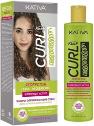 Kativa Keep Curl Perfector Leave In Cream Gel Shampoo, 200ml