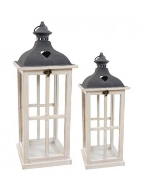 

Generic Heart Small Lantern, White