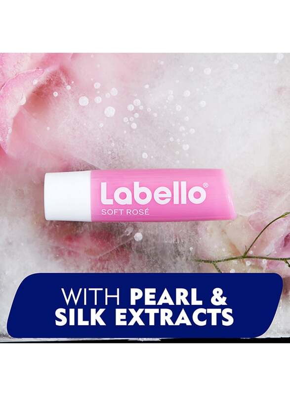 Labello Soft Rose Lip Balm, 5.5ml