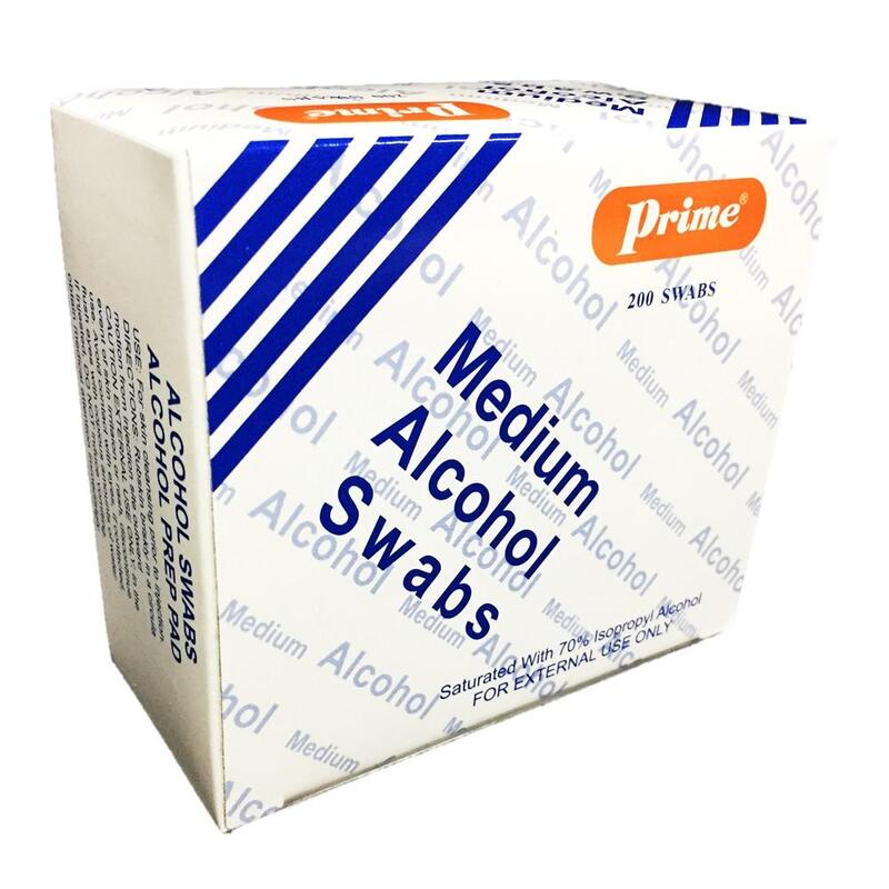 PRIME ALCOHOL SWABS 200`S