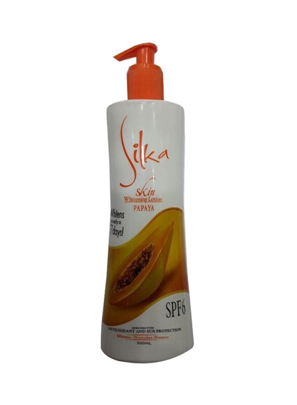 

Silka SPF 6 Skin Whitening Lotion, 500ml