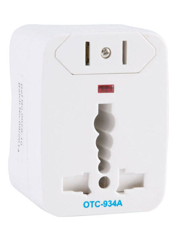 

Oshtraco International Travel Adaptor, White