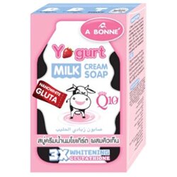 A Bonne Yogurt Milk Cream Soap, 90g