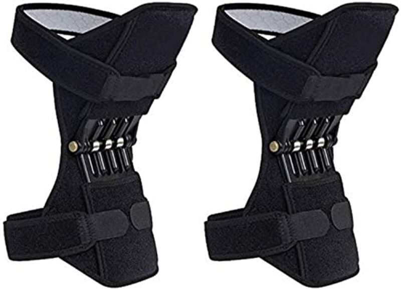 NewLifes Breathable Joint Support Knee Pads Recovery Brace, Black