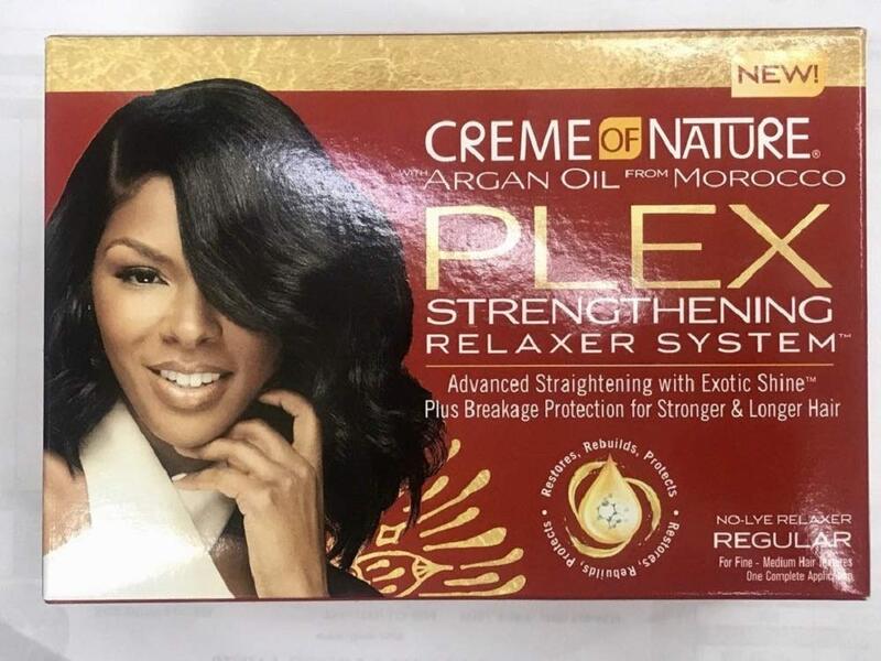 Creme Of Nature Argan Plex Relaxer System Regular