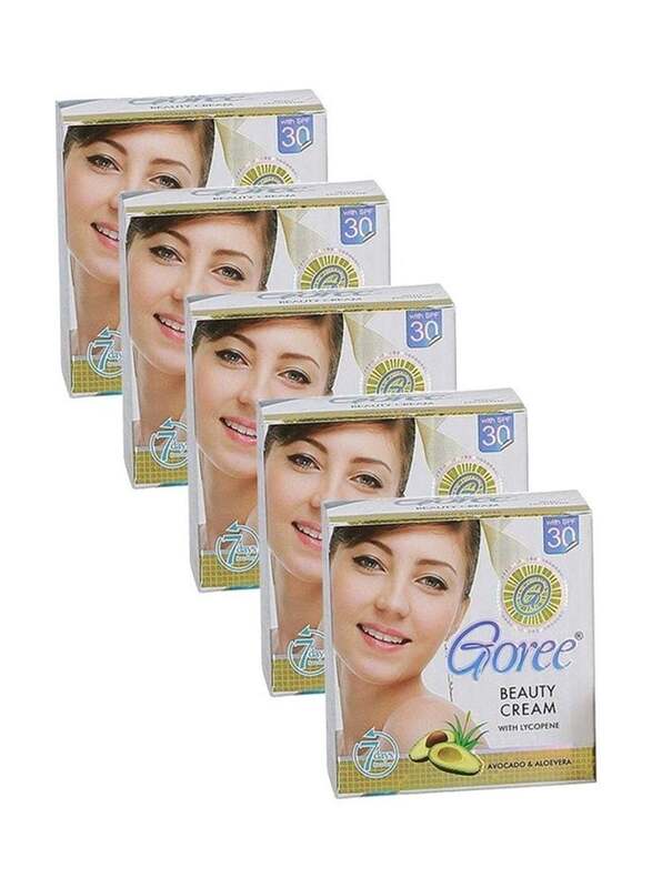 Goree Beauty Cream with Lycopene, 5 x 30gm