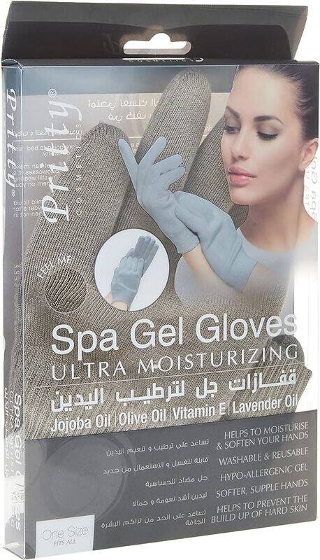 

Generic Pritty Spa Gel Hand Gloves Gray