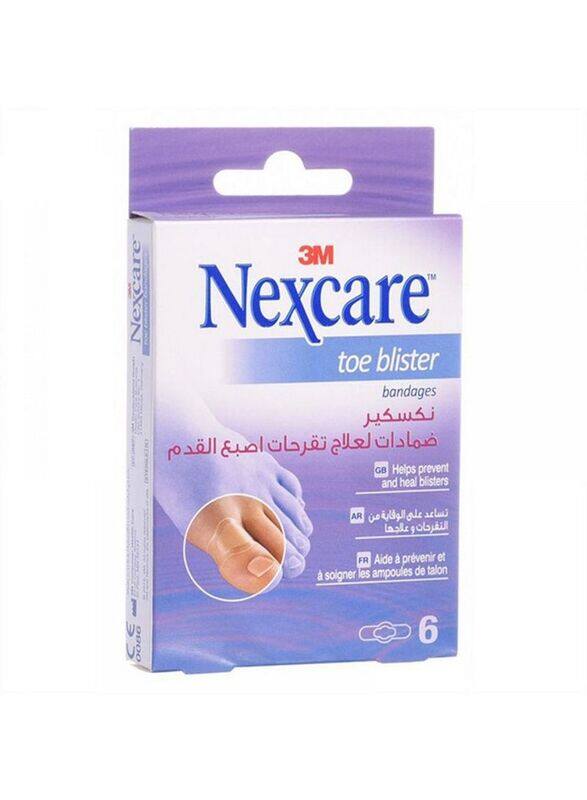

3M Toe Blister Bandages, 6 Patches
