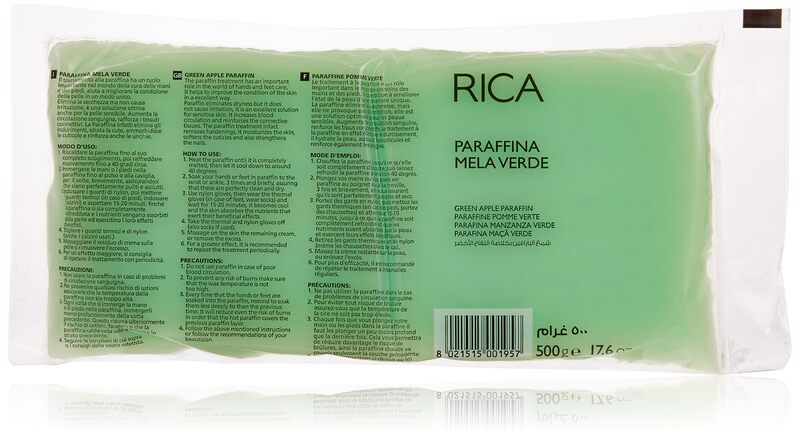 

Generic Rica Cosmetics Green Apple Paraffin Wax 500 G