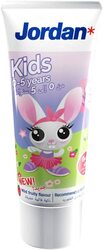 Jordan Kids Toothpaste with Mild Fruity Flavour for Ages 0-5, 50ml