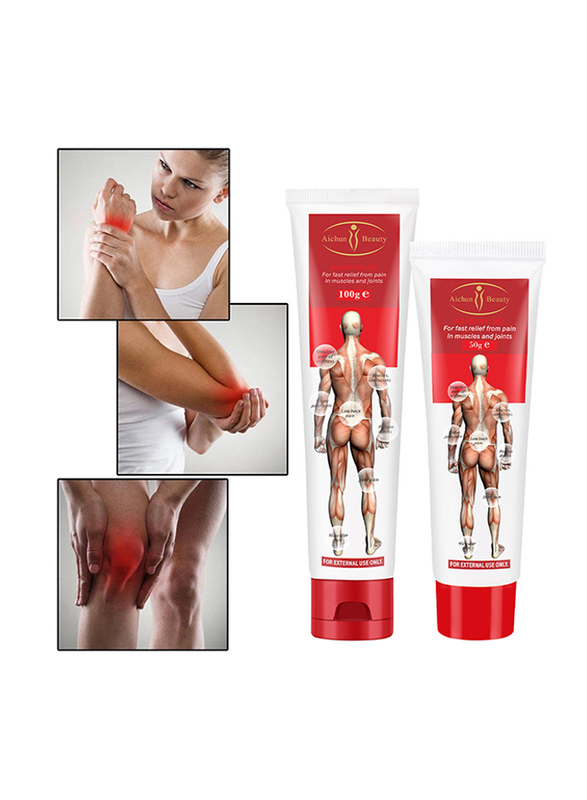 Aichun Beauty Effective Body Muscle Pain Relief Massage Cream, 100g