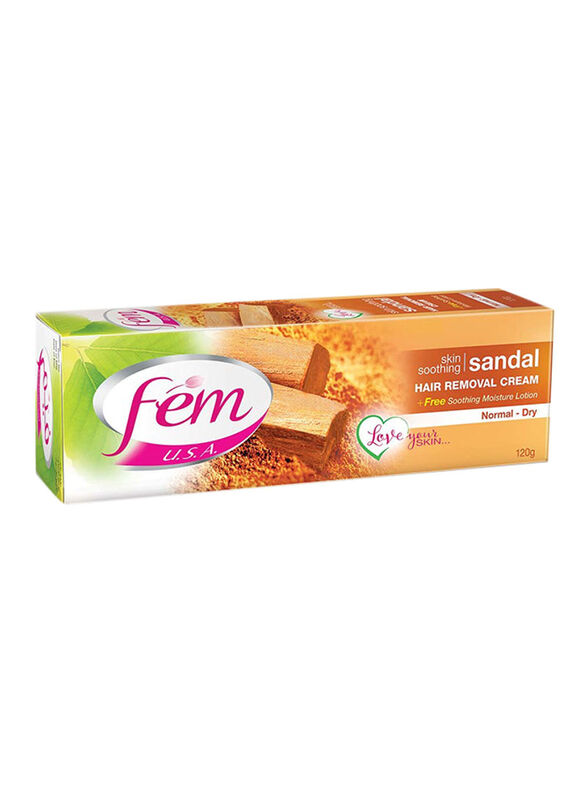 Fem Sandal Hair Removal Cream, 120gm