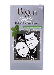 Bigen Speedy Natural Hair Color Conditioner, 882 Brownish Black