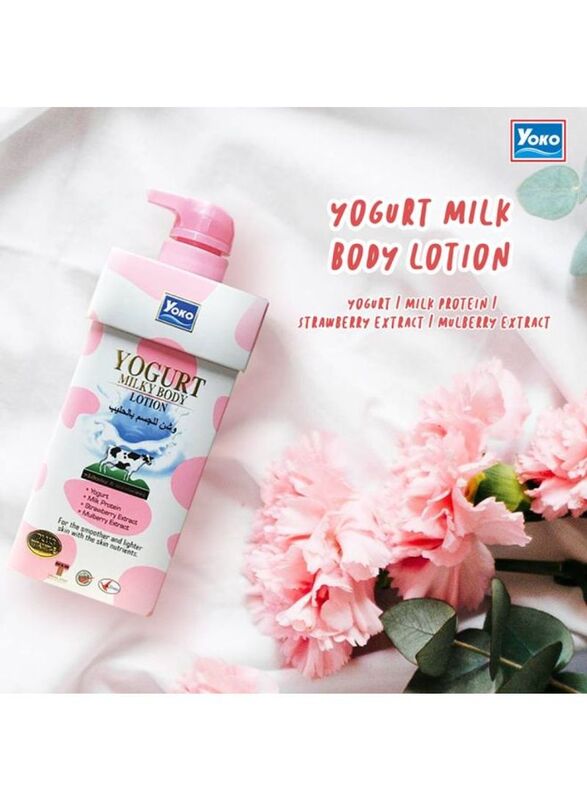 Yoko Yogurt Milky Body Lotion, 400ml