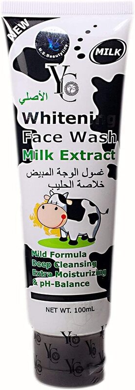 YC Whitening Face Wash with Milk Extract, 100ml