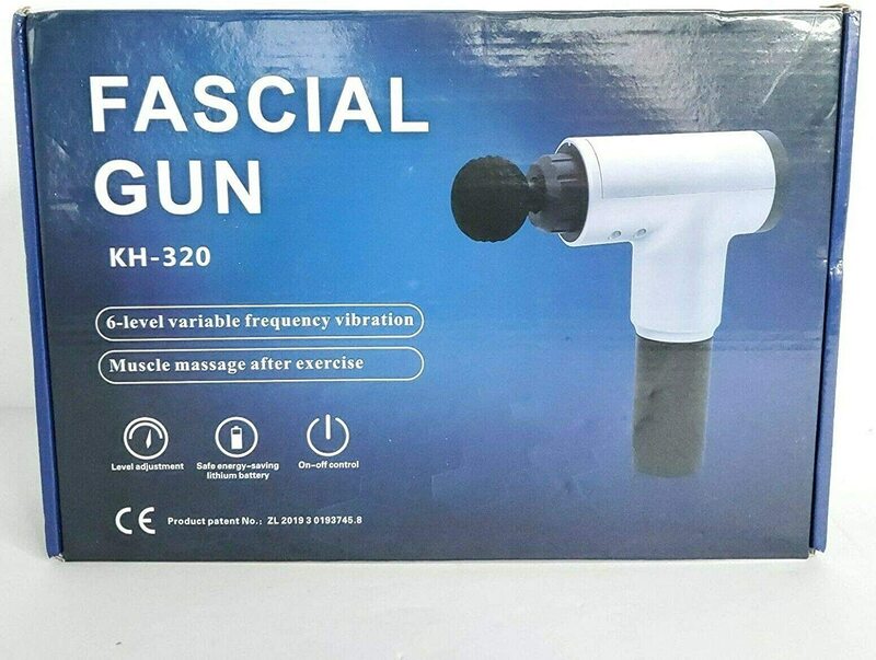 Red Kube KH-320 Fascial Gun Massage, White