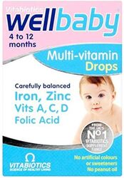 WELLBABY MULTI-VITAMIN DROPOS 1-12MONTHS 30ML