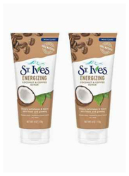 St. Ives Energizing Coconut & Coffee Face Scrub, 2 x 170gm