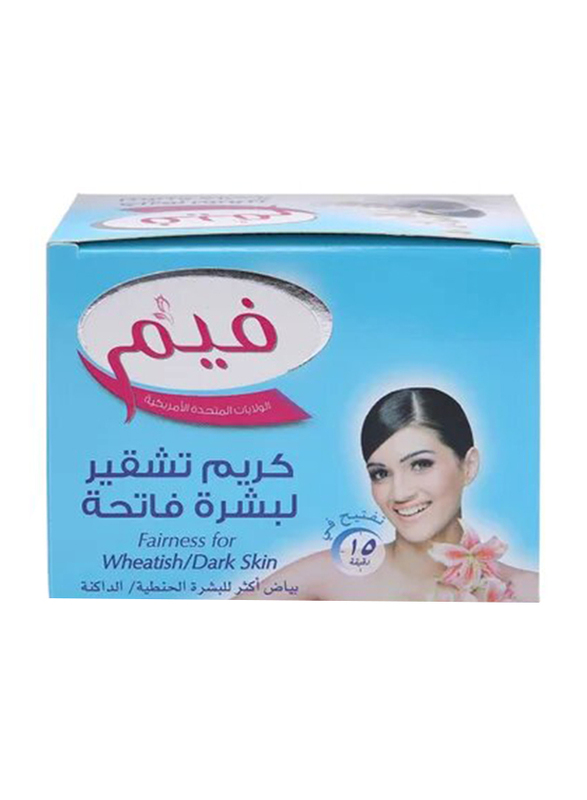 Fem Pearl & Blueberry Fairness Cream Bleach, 100gm