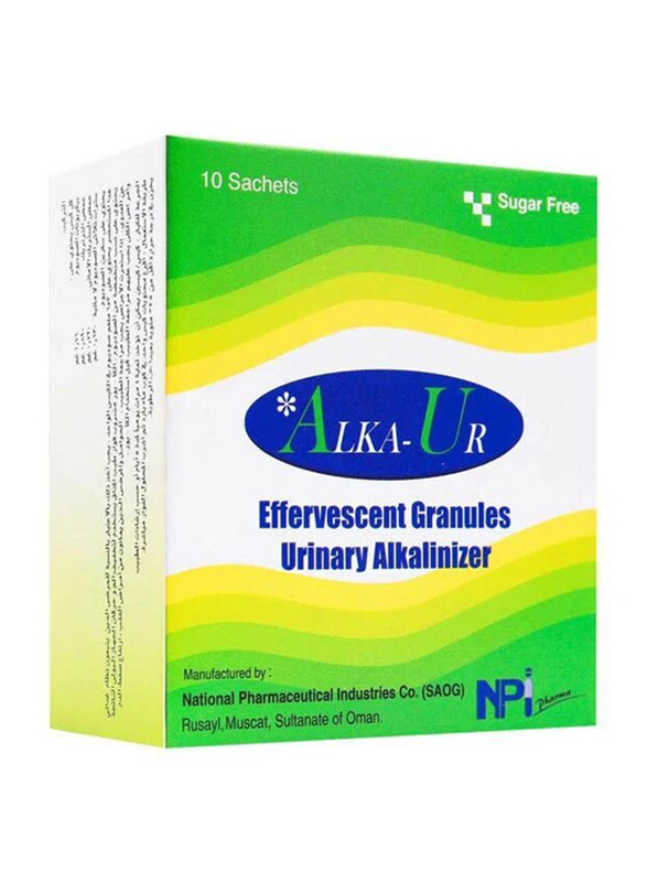 Alka-Ur Effervescent Granules, 10 Sachet x 4gm