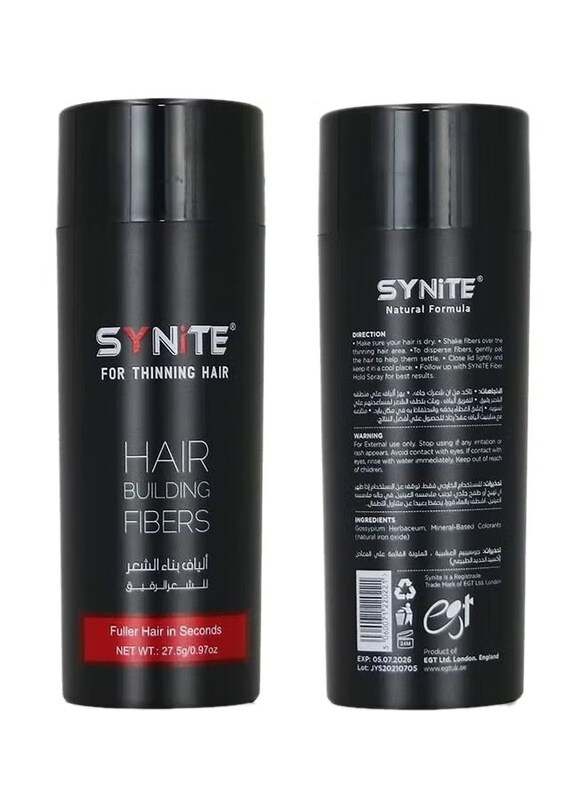 

Generic Hair Building Fibers Black for All Hair Types, 27.5g