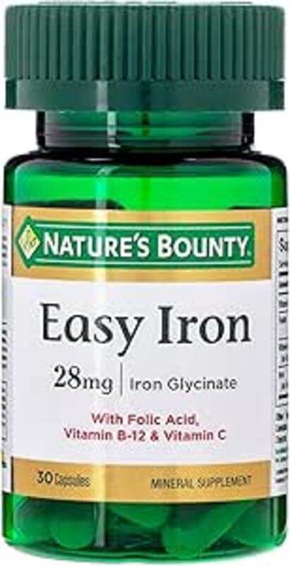 

Generic NB EASY IRON 28 MG CAPSULES 30'S