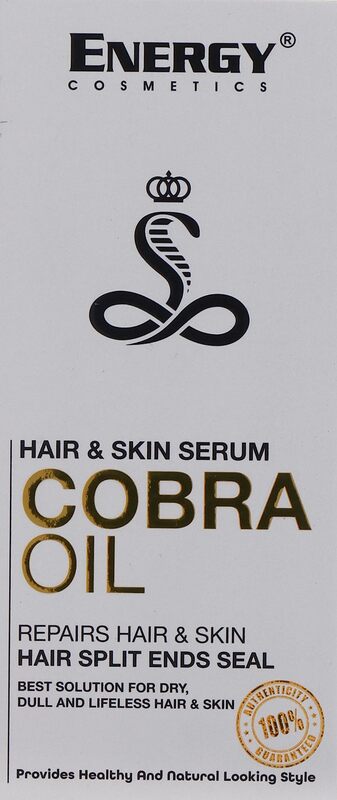 

Generic Energy Cosmetics Hair Cobra Oil 30 Ml