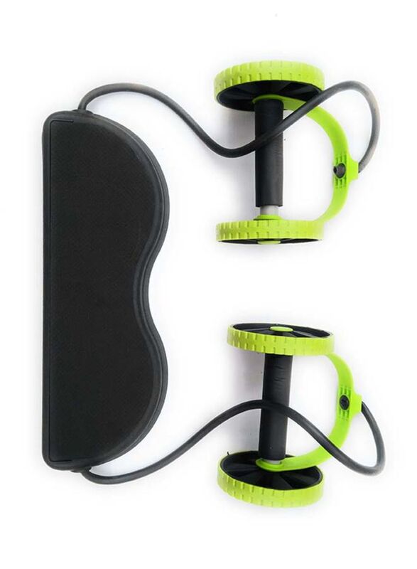 Revoflex Xtreme Resistance Workout Machine with Carrying Case, 18 x 9 x 4cm, Black/Green