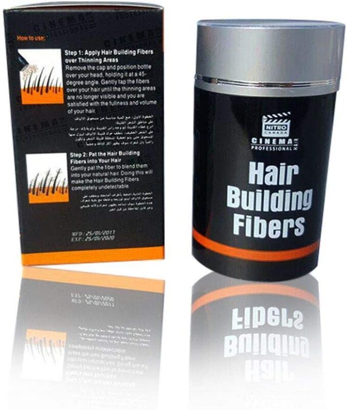 Nitro Canada Black Hair Building Fiber, 22g