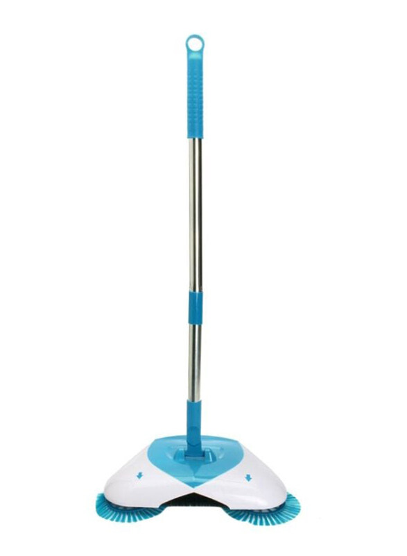 

Hurricane Cordless Spin Broom, Blue/White