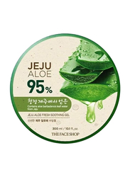 The Face Shop Jeju Aloe Fresh Soothing Gel 95%, 300ml