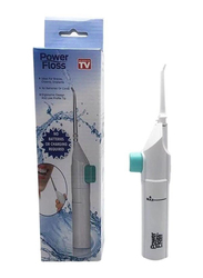 Power Floss Portable Manual Tooth Cleaner White, 1 Piece