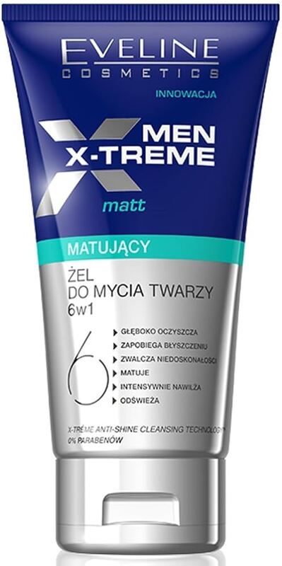 Eveline Cosmetics X-Treme Men Oil Control Face Washing Foam 150ml