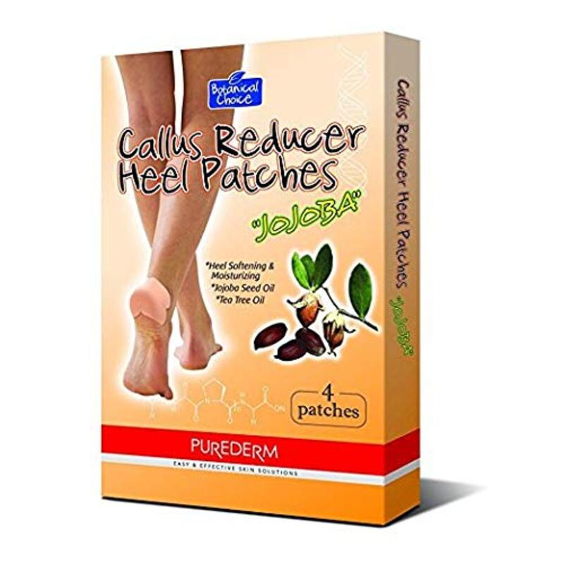 Purederm Jojoba Callus Reducer Heel Patches (4 Patches)