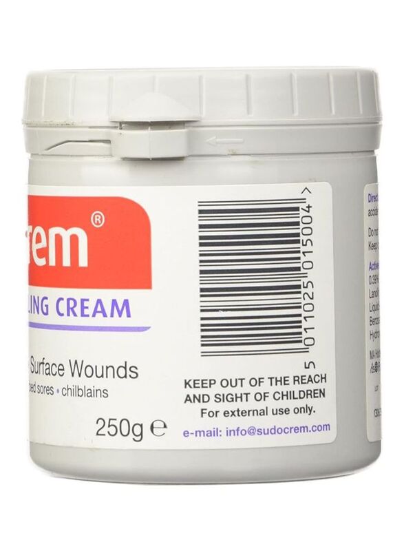 Sudocrem 250g Antiseptic Healing Cream To Protect Nappy Rash And Surface Wound for Kids