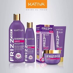 Kativa Zero Frizz Shampoo with Shea Butter, 250ml