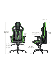 Noblechairs Epic Series Sprout Edition Gaming Chair, Black/Green