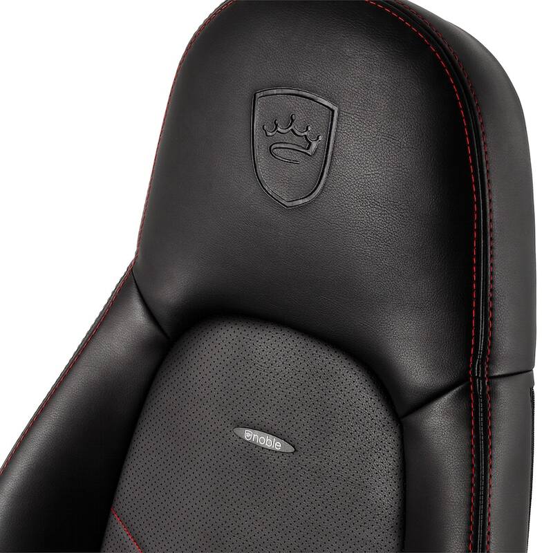 Noblechairs Icon Gaming Chair, Black/Red