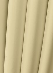 Black Kee 100% Blackout Satin Curtains with Grommets, W98 x L106-inch, 2 Pieces, Pine